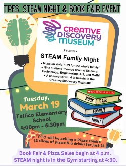 2024 STEAM Night Flier Graphic